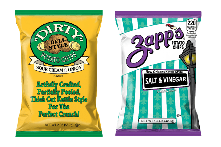The recall includes some Dirty sour cream and onion chips and some Zapp's salt and vinegar chips.