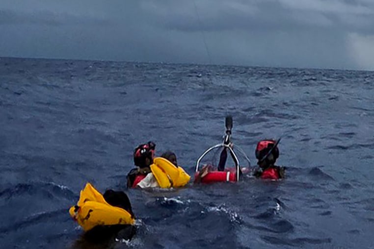 Rescue team.