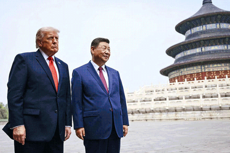 Scenes from Donald Trump's visit to China