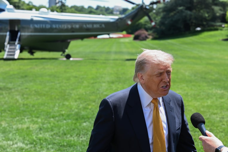 U.S. President Donald Trump Departs White House For China