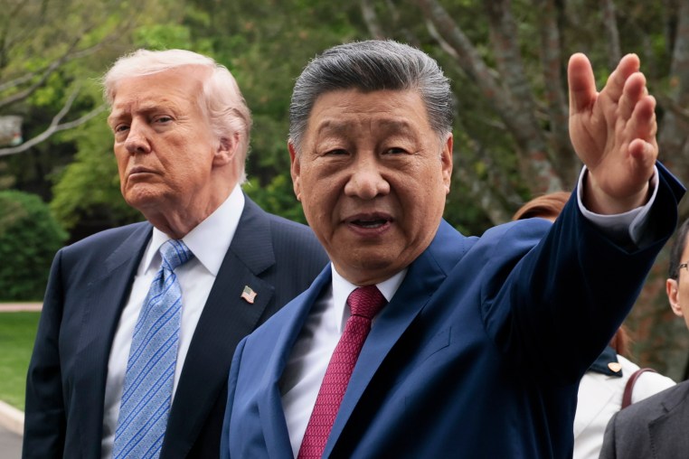 U.S. President Trump Meets With China's President Xi At Zhongnanhai