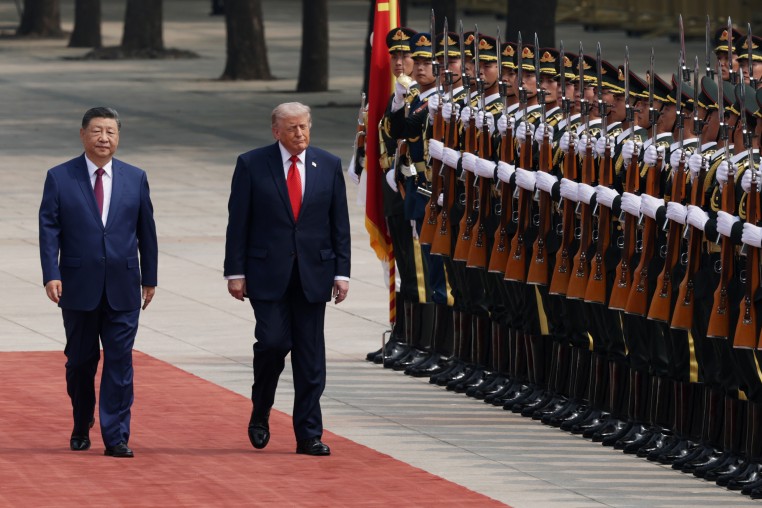 U.S. President Trump Meets With China's President Xi And Attends State Banquet