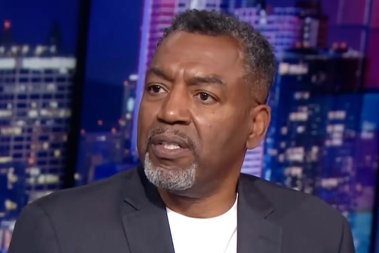 Actor Russell Andrews on CNN's "The Story Is with Elex Michaelson".