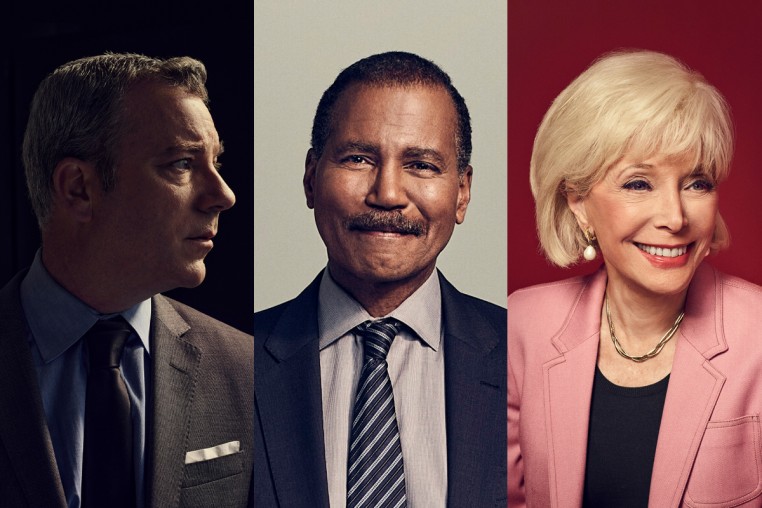 Jon Wertheim, Bill Whitaker, Lesley Stahl.