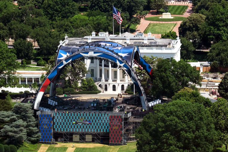 Construction Continues Around D.C. As The Nation's Capital Prepares For America's 250th Events
