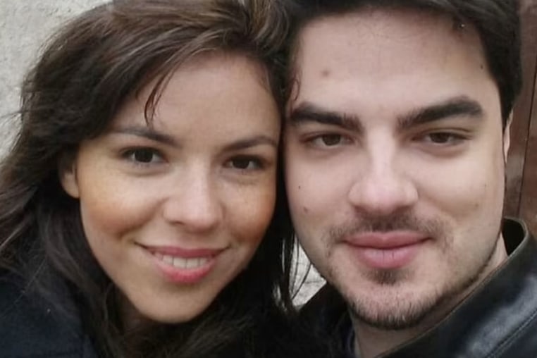 Ana and David Knezevich in an undated photo.