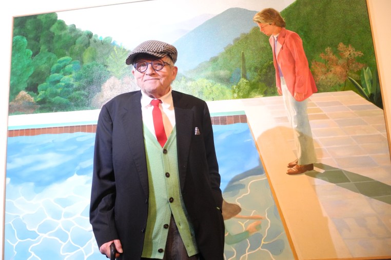 David Hockney exhibition in New York