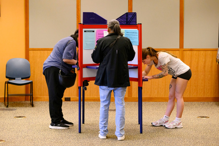 Voters Head To The Polls In Ohio For State's Primary Election