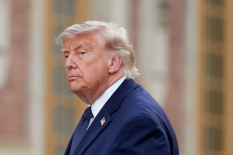 French President Macron Hosts US President Trump At Versailles Palace Dinner