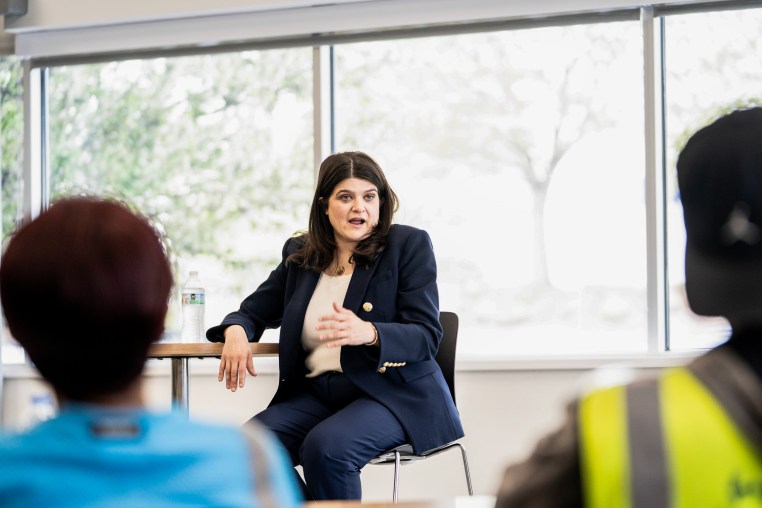 Michigan Senate Candidate Haley Stevens Tours Webasto Plymouth Plant