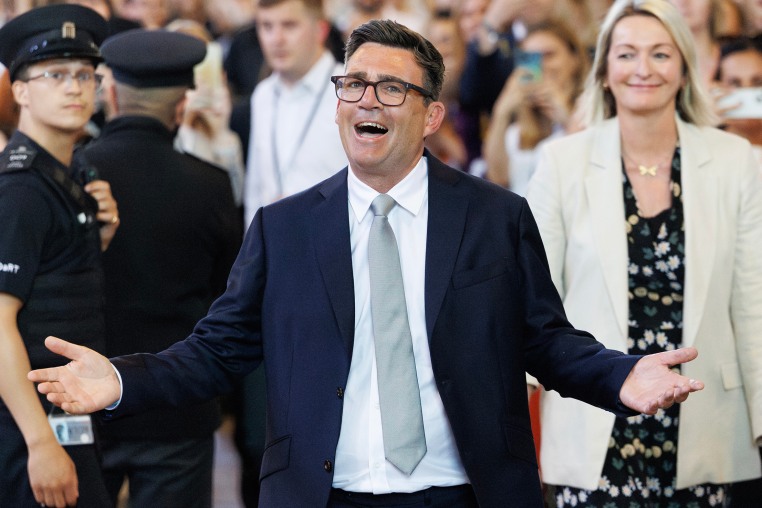 Andy Burnham Returns To Westminster Following Makerfield By-Election Victory