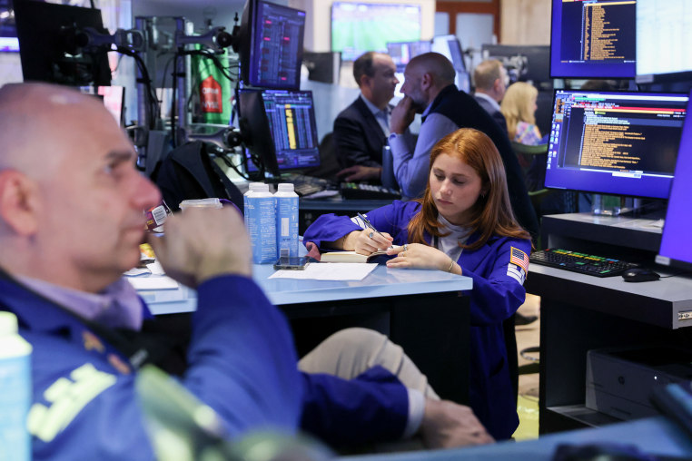 Traders On The Floor Of The New York Stock Exchange As Fed Chair Warsh Holds New Conference