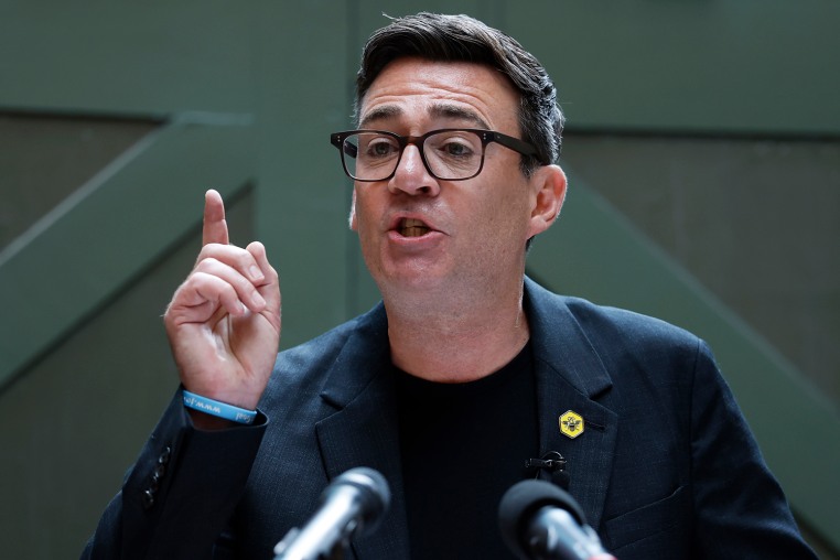 Andy Burnham Delivers Speech On The Economy