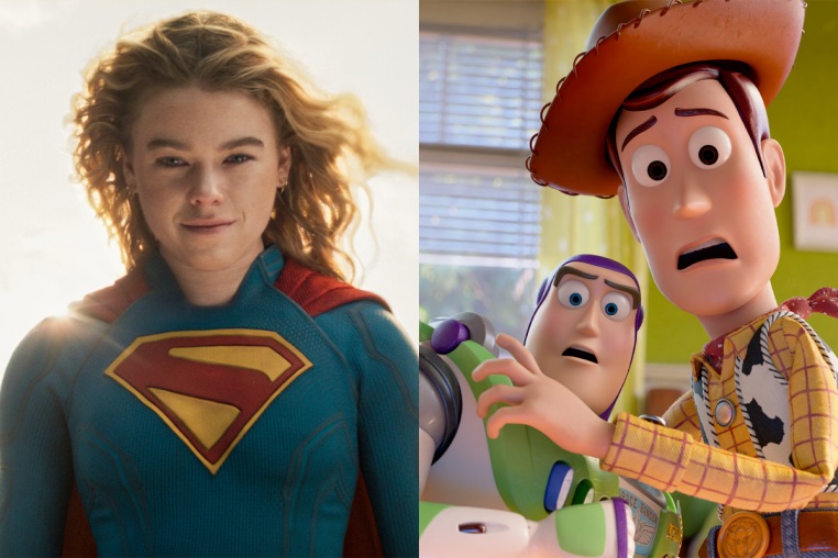 Milly Alcock as "Supergirl"; Toy Story 5.