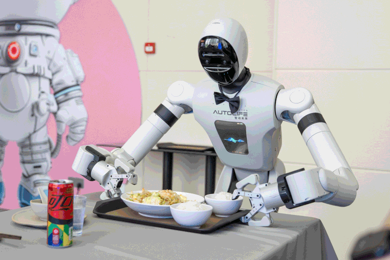 AI robotics in Shenzhen, China. 