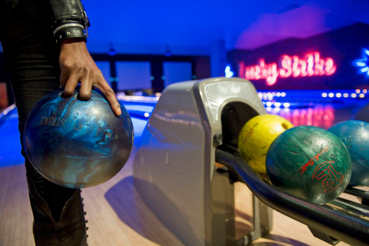The Lucky Strike bowling alley in Washington, D.C'