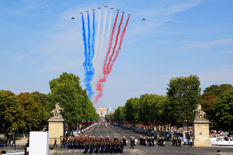 TOPSHOT-FRANCE-BASTILLE DAY-PARADE