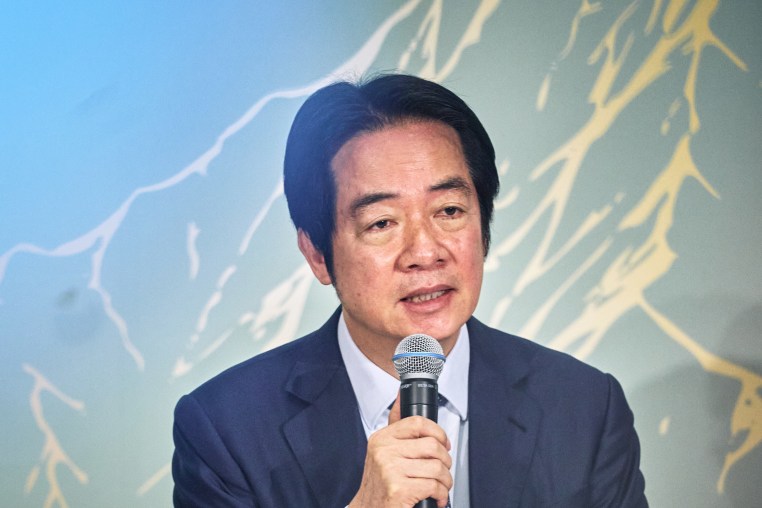 Taiwan President Lai Ching-te Briefing