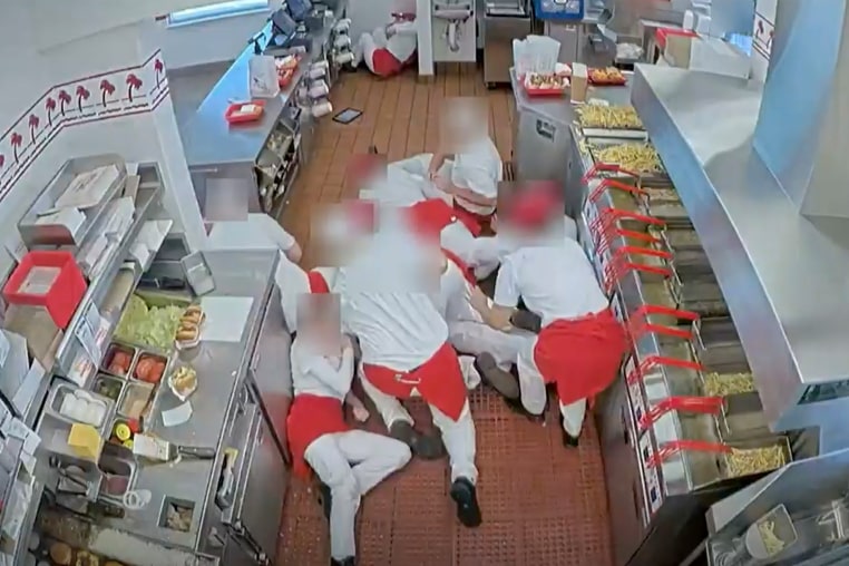 Police release video of In-N-Out shooting in Twin Falls, Idaho.