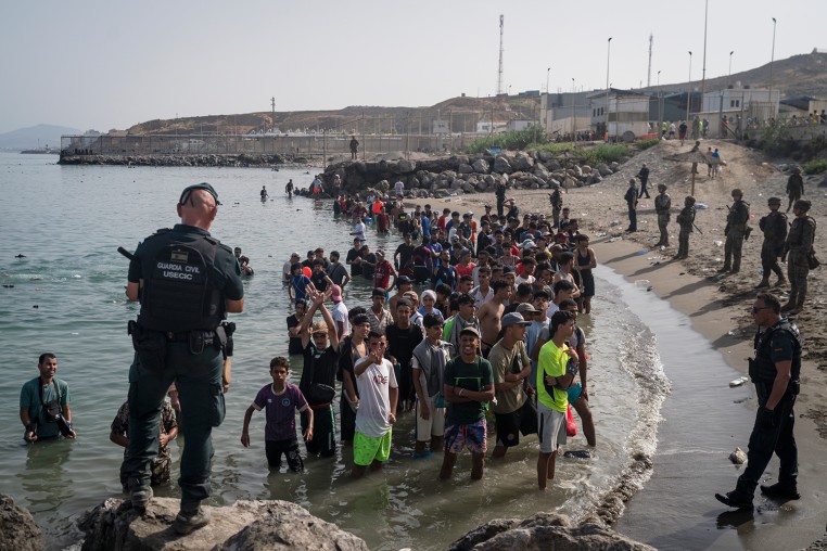 Spain Deploys Troops In Response To Border Breach In Ceuta