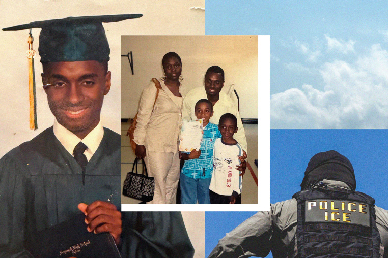 Photo collage of Gabriel Johnson 