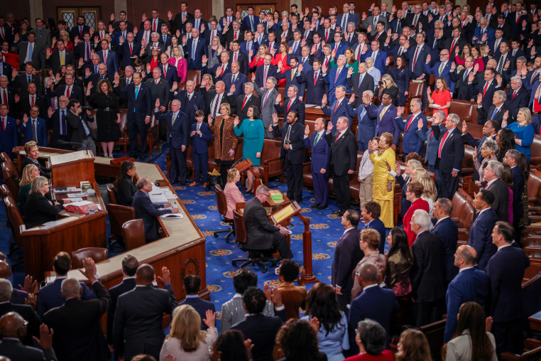 U.S. Representatives of the 119th Congress are sworn-in.