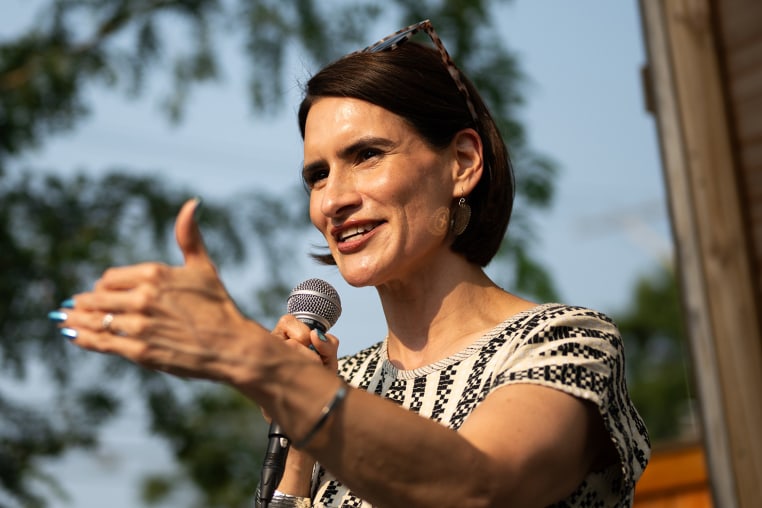Democratic Senate Candidate Peggy Flanagan Campaigns Ahead Of Minnesota Primary