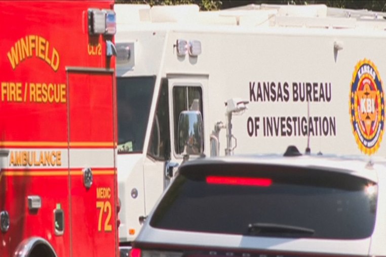 Kansas Bureau of Investigation truck.
