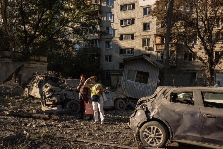 Russia Launches Overnight Combined Missile and Drone Attack On Kyiv