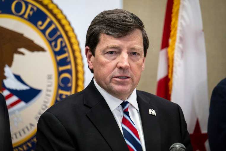 WASHINGTON, DC - MAY 13: Interim U.S. attorney for the District