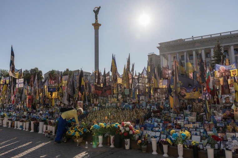 UKRAINE-RUSSIA-CONFLICT-WAR-INDEPENDENCE DAY