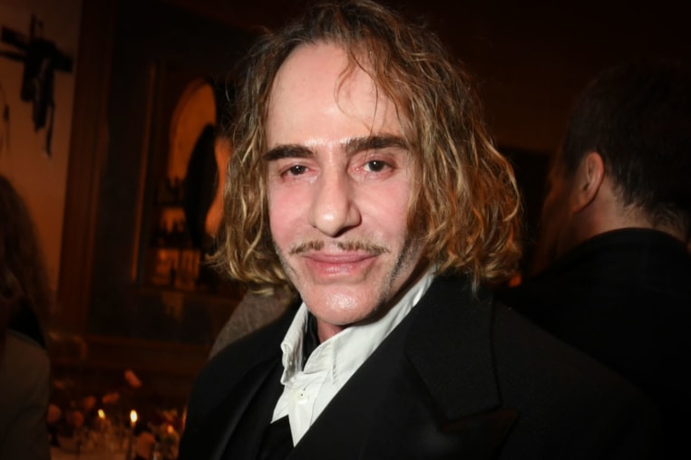 John Galliano attends on March 18, 2026 in London.