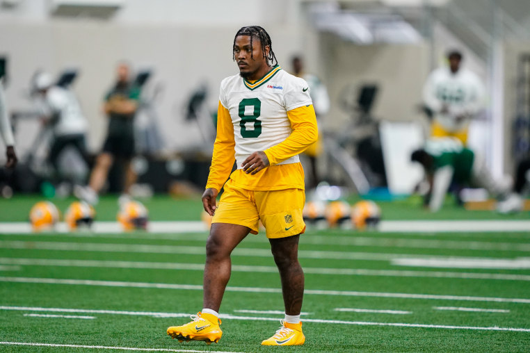 Green Bay Packers running back Josh Jacobs