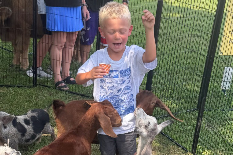 Farm Adventures Petting Zoo in Harmony, North Carolina in August 2026.
