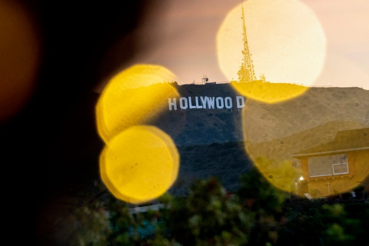 The Hollywood sign