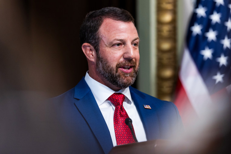 Markwayne Mullin, secretary of the US Department of Homeland Security.