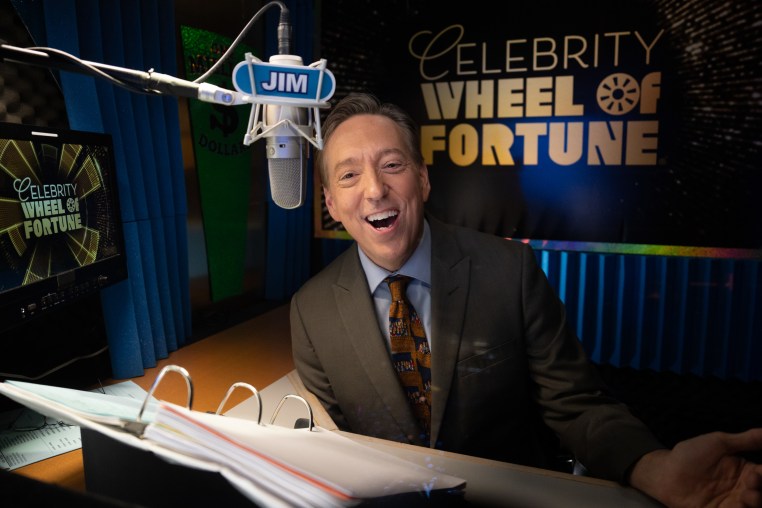 Jim Thornton is the announcer for "Wheel of Fortune."