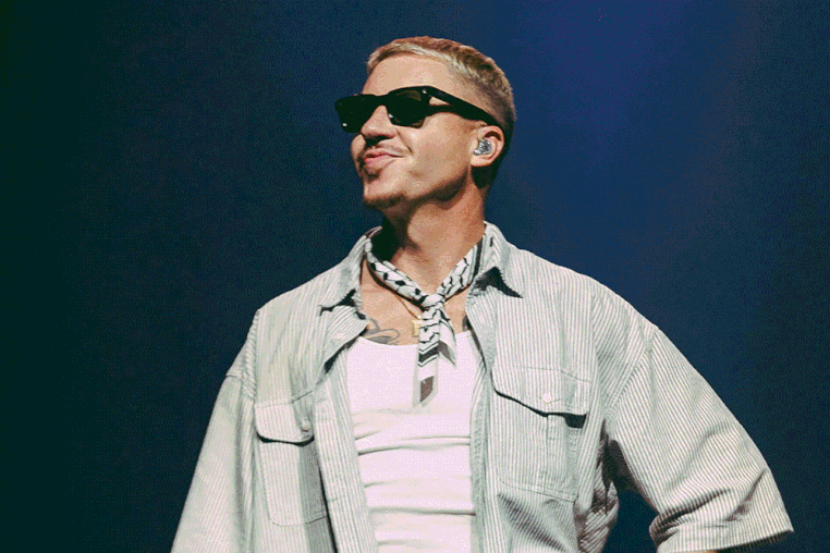Macklemore kicks of his 'Free Palestine' tour in Dublin on Oct. 26, 2026. 