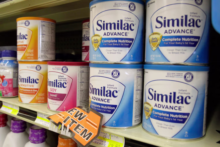 Similac baby formula.