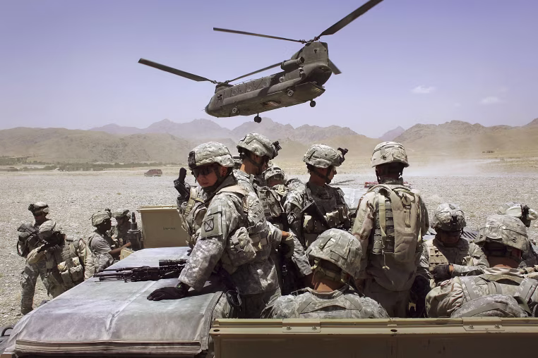 U.S. Forces In Afghanistan On Anti-Taliban Operation Mountain Thrust