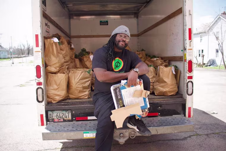 Alex Wright, founder of the African Heritage Food Co-Op in Buffalo.