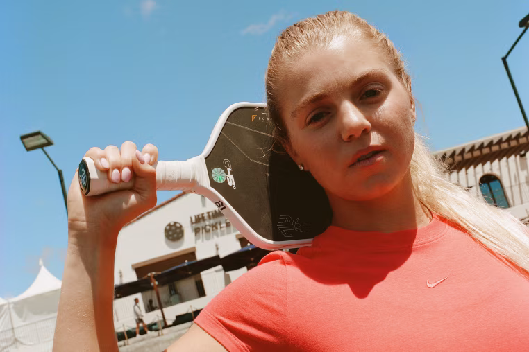 Anna Leigh Waters at Professional Pickleball Association Finals in San Clemente, Calif. on May 5. 