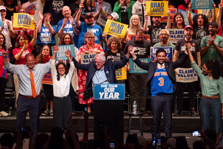 NYC Mayor Mamdani Holds Get Out The Vote Rally Ahead Of Primary Election