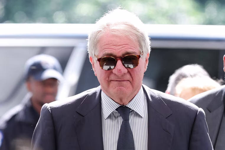 Leon Black, former CEO of Apollo Global Management, arrives to testify at a closed-door interview with the House Oversight Committee on on June 26, 2026.