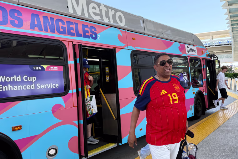 WCup Los Angeles Transit