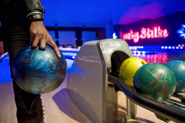 The Lucky Strike bowling alley in Washington, D.C'