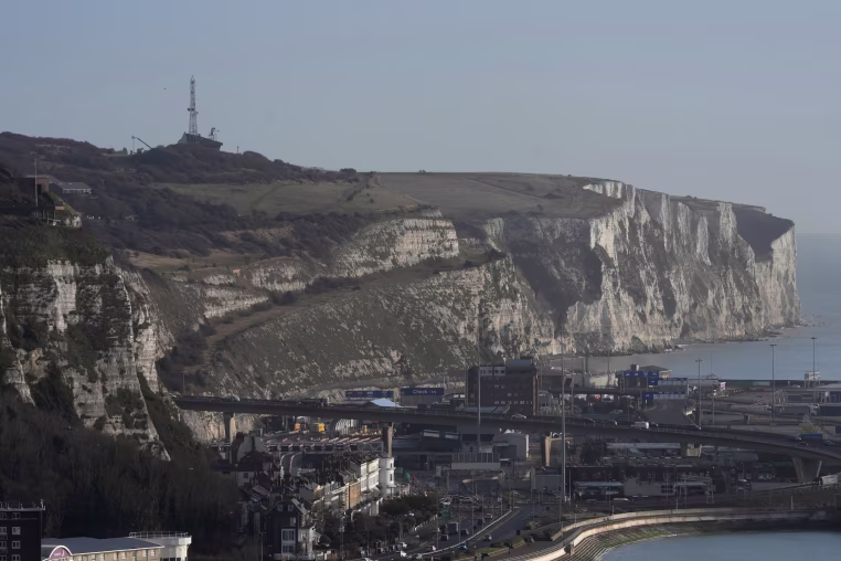 Britain Port Blocked