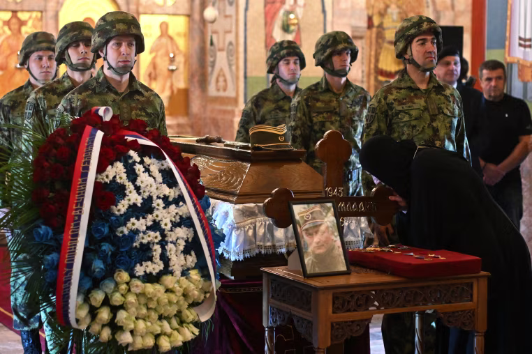 SERBIA-BOSNIA-GENOCIDE-MLADIC-FUNERAL
