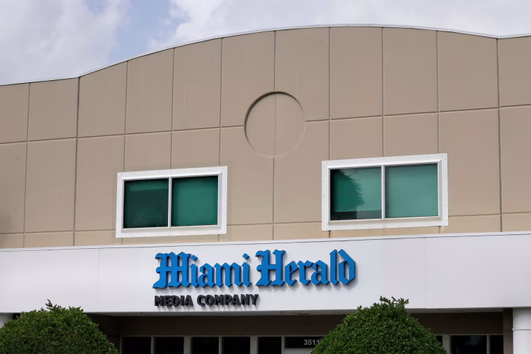Miami Herald office.