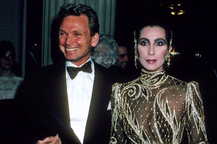 Bob Mackie and Cher attend the Costume Institute's gala at the Metropolitan Museum of Art in 1985. 